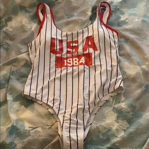 Never been worn one piece